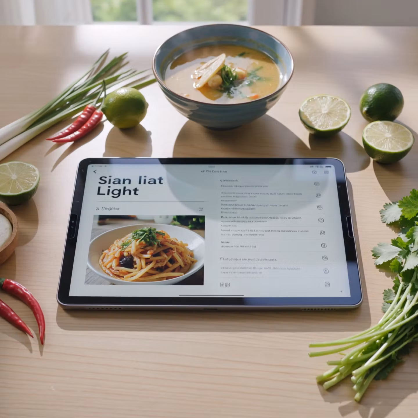 Siam Light – Thai Cookbook by Toni Ahonen