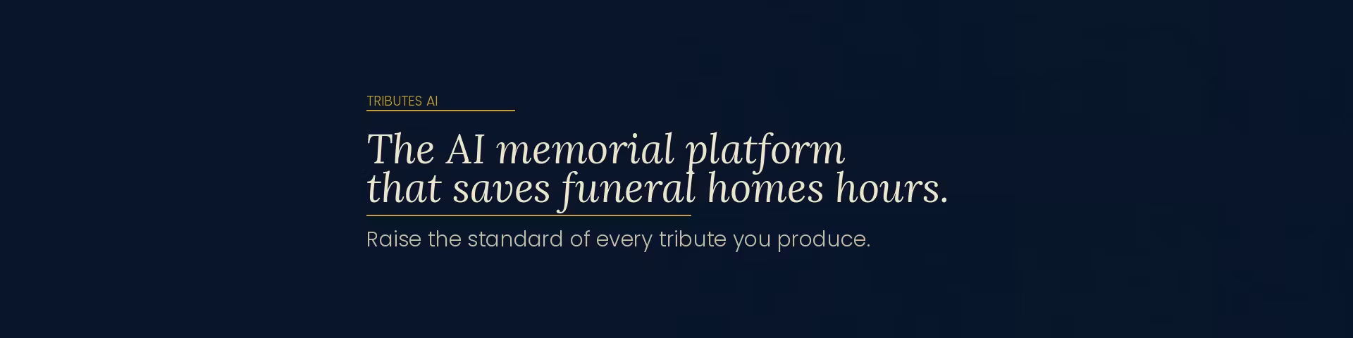 Tributes AI