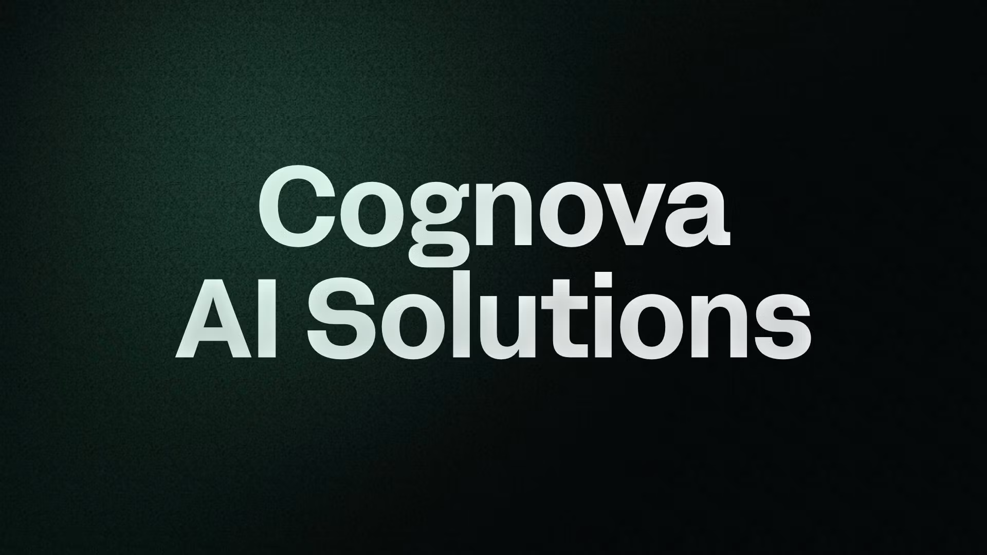 Cognova AI Solutions