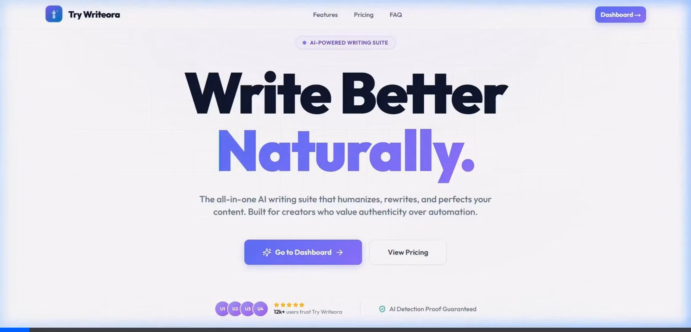 TRY WRITE ORA