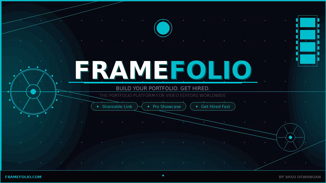 The Video Editor Portfolio Blueprint
