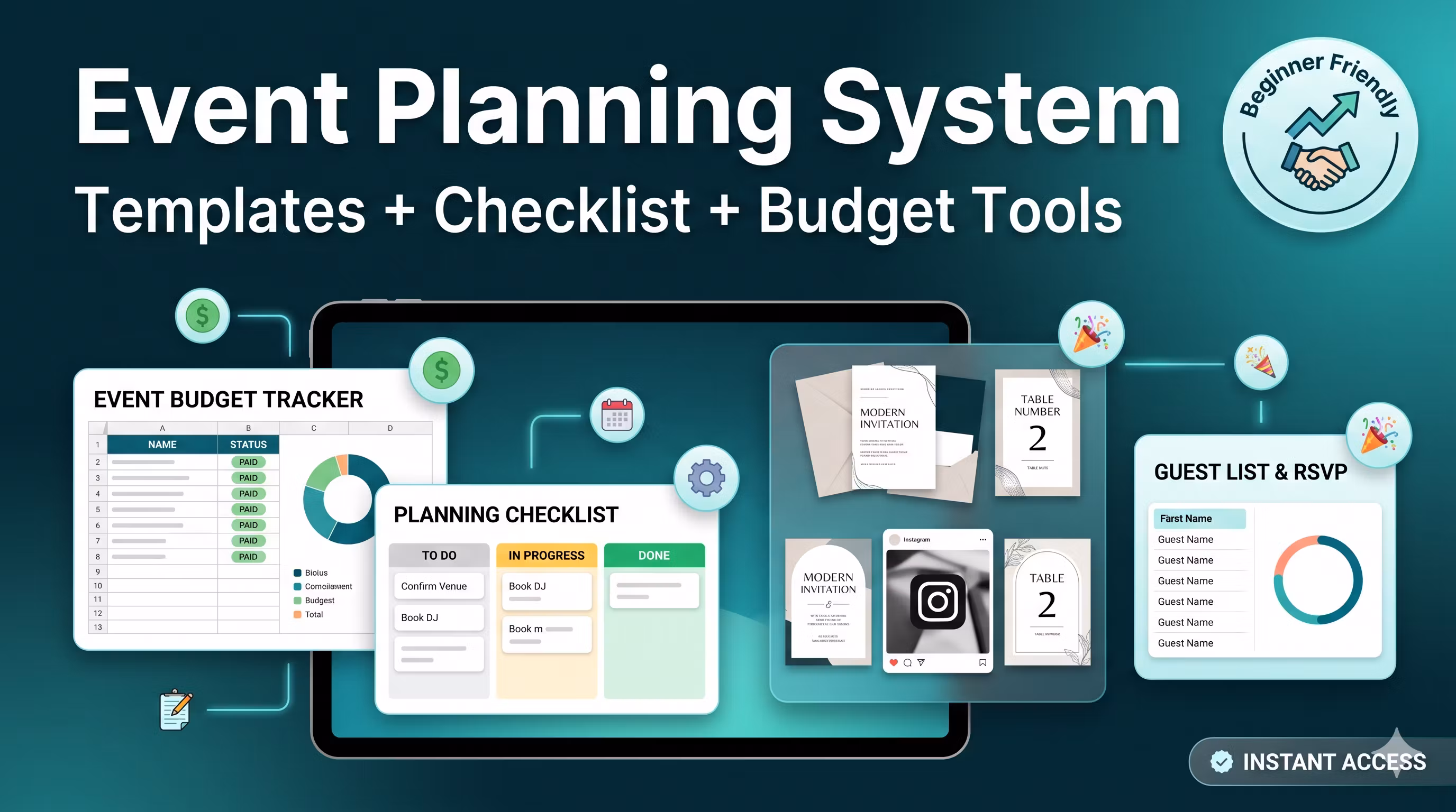 Events & More: Complete Event Planning System.