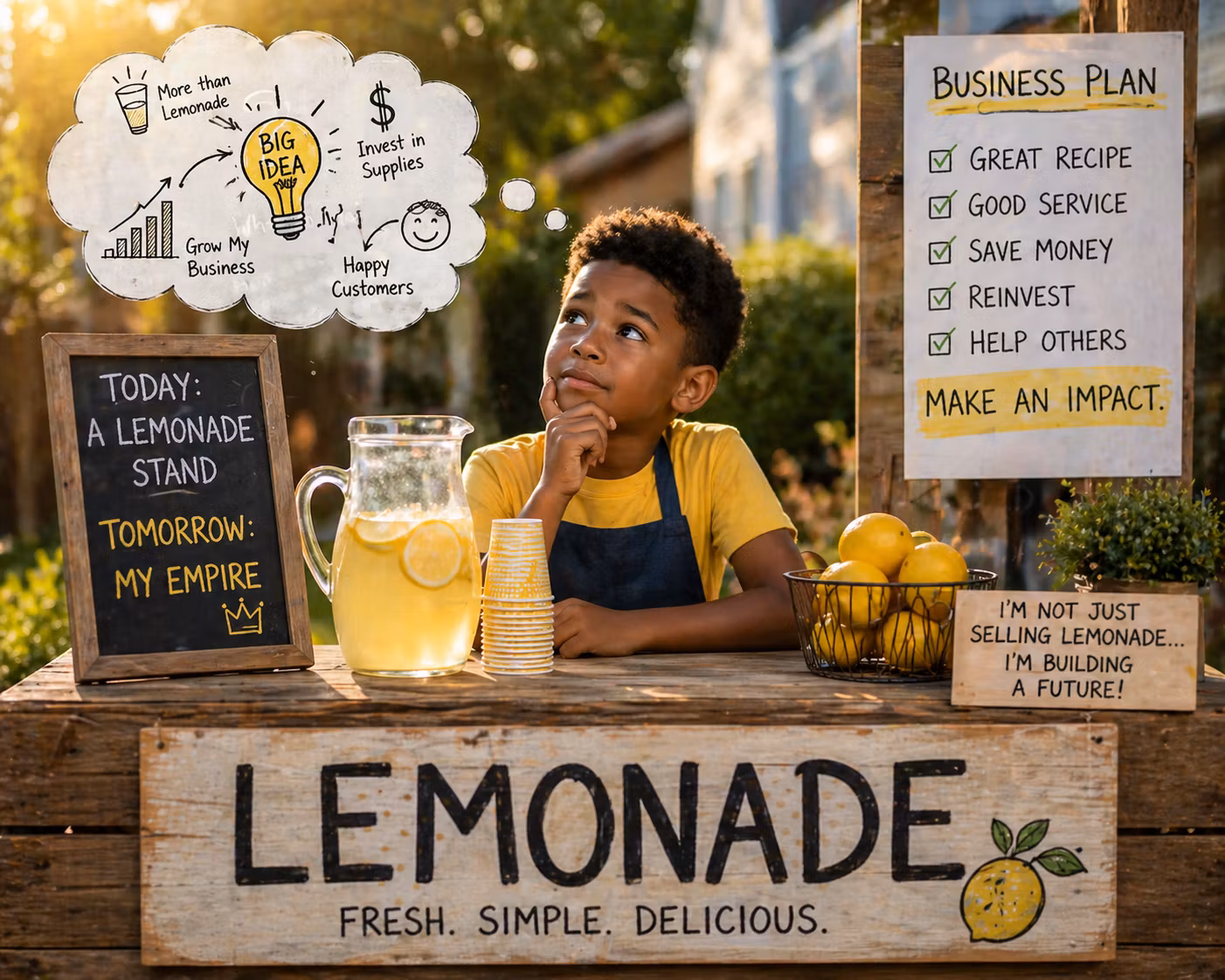 From Lemonade Stands to Startups A Parents Guide to growing YOUNG ENTREPRENEURS