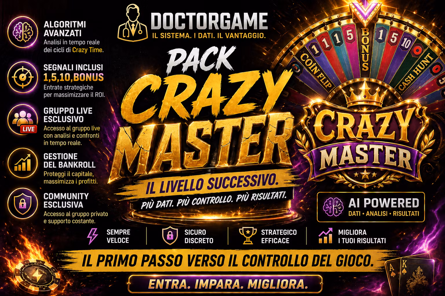 PACK CRAZY MASTER