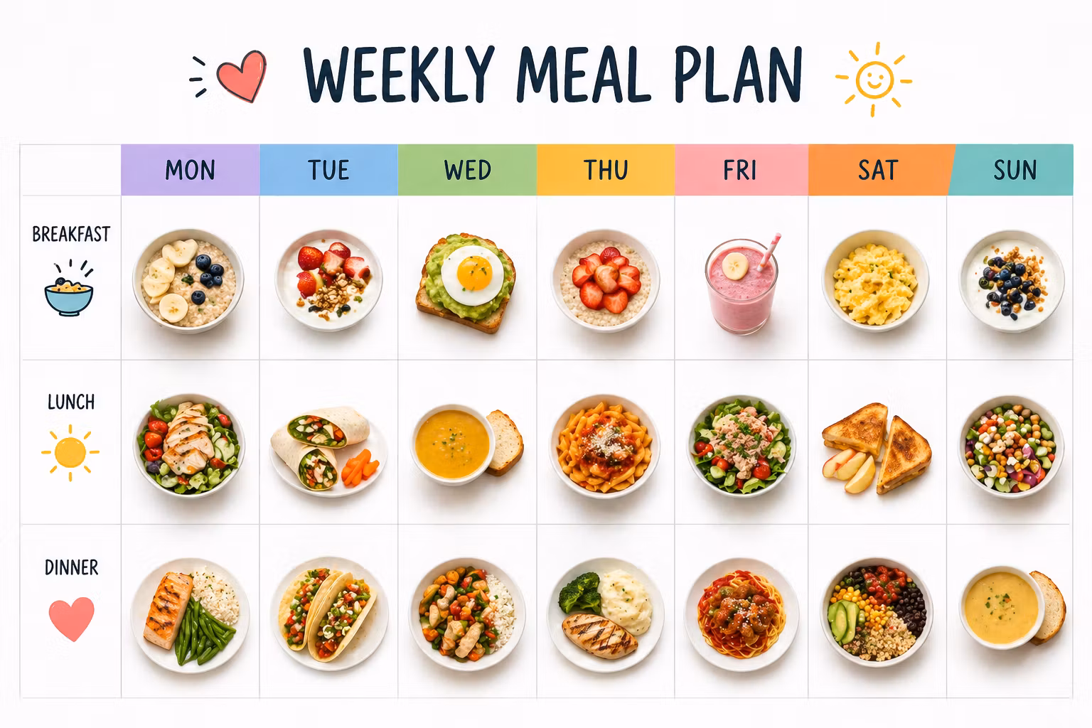 Busy Parent Meal Plan
