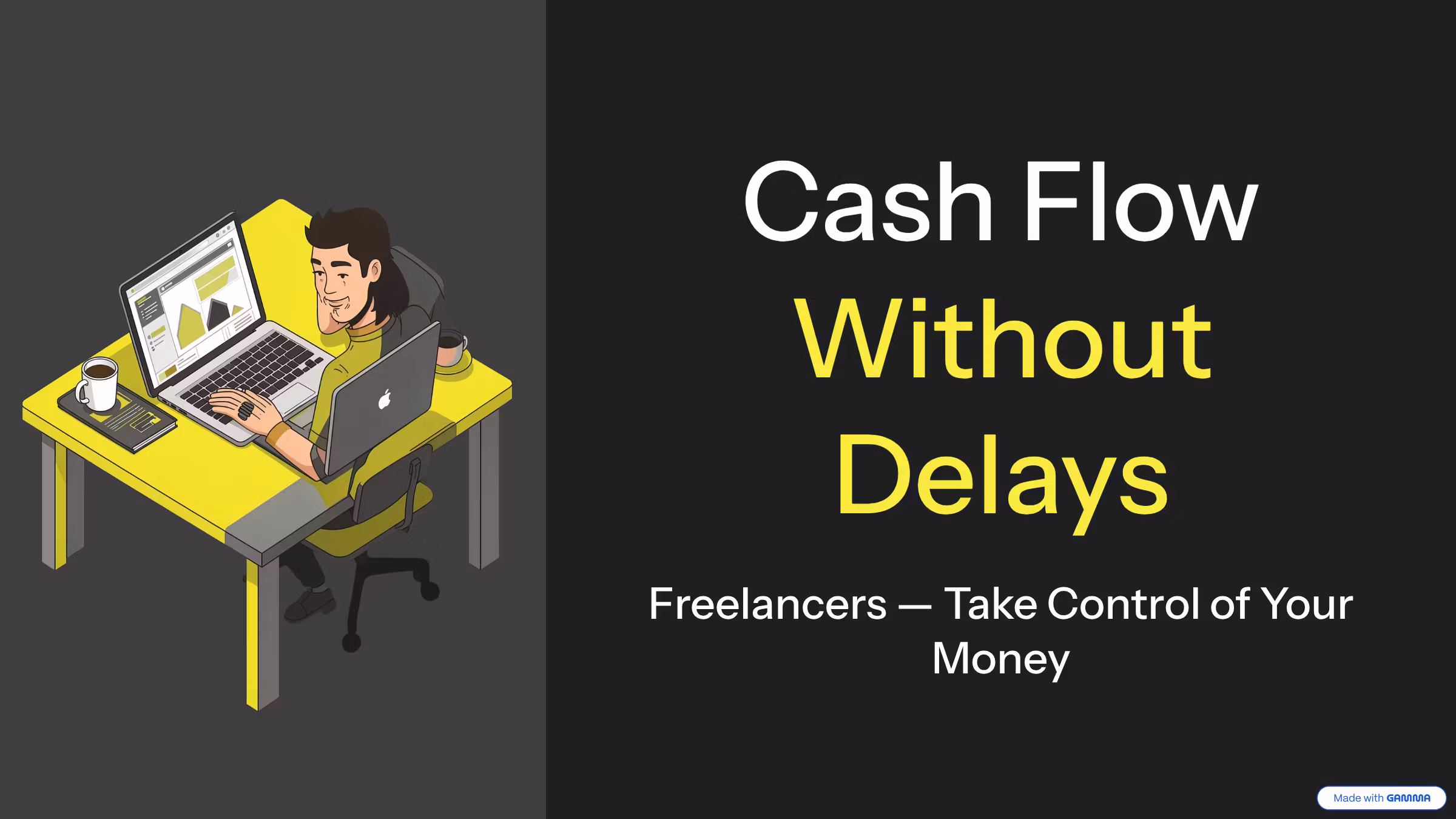 Freelancers! Cash Flow Without Delays