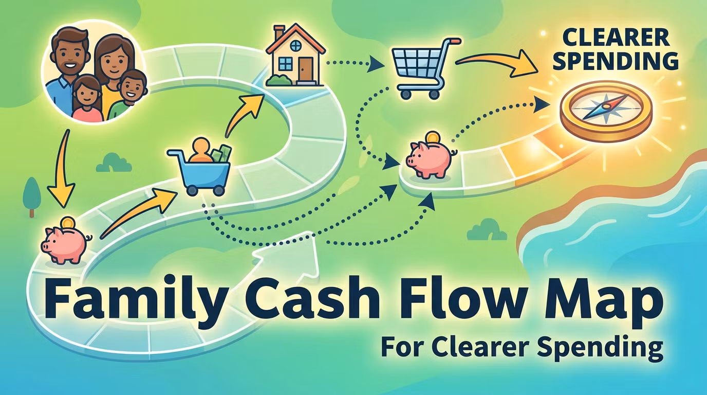 Family Cash Flow Map For Clearer Spending