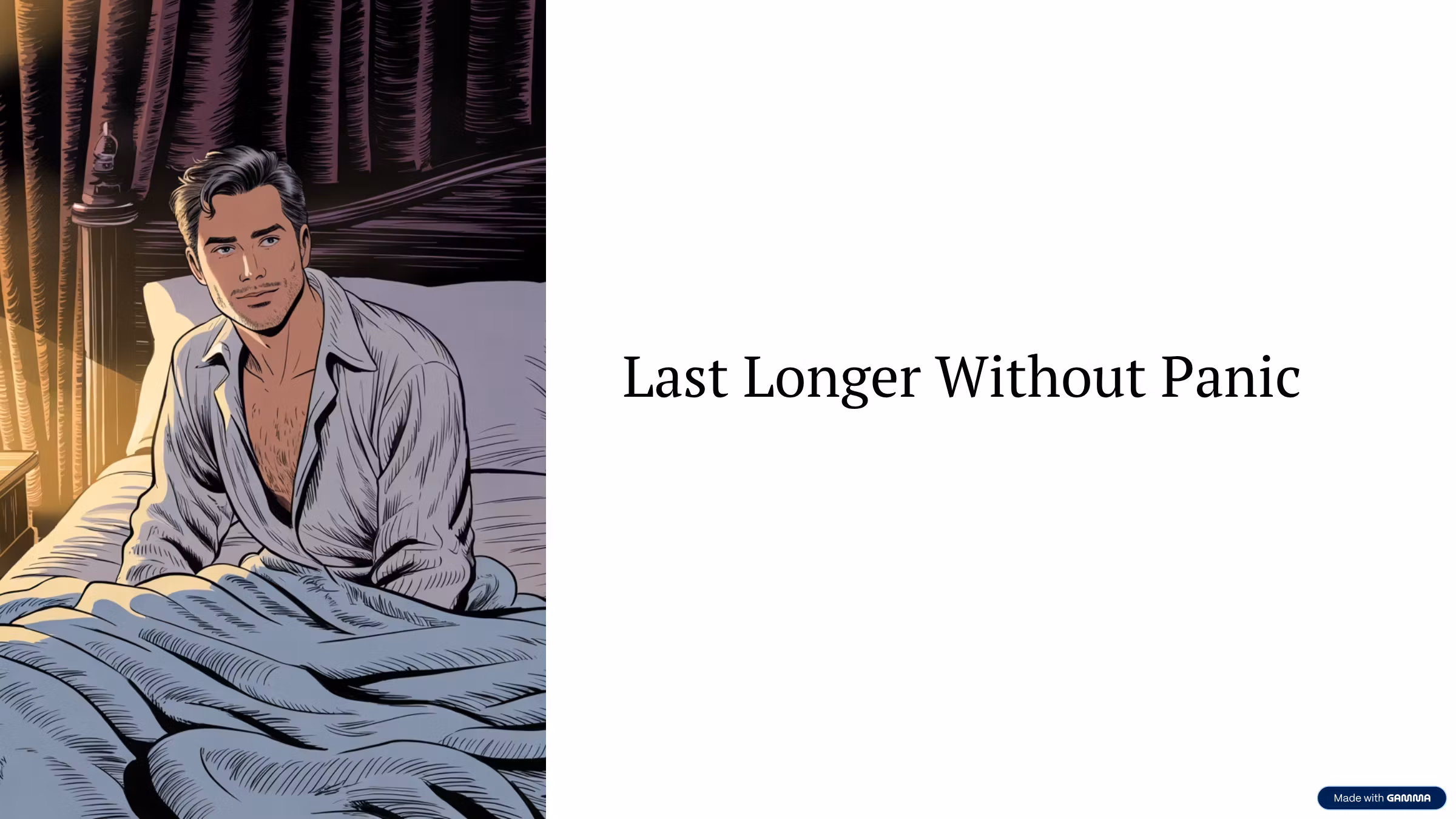 Last Longer Without Panic