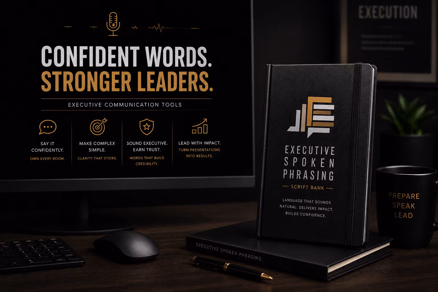 Executive Slide Language Scripts: Natural, Confident Phrasing for Leaders
