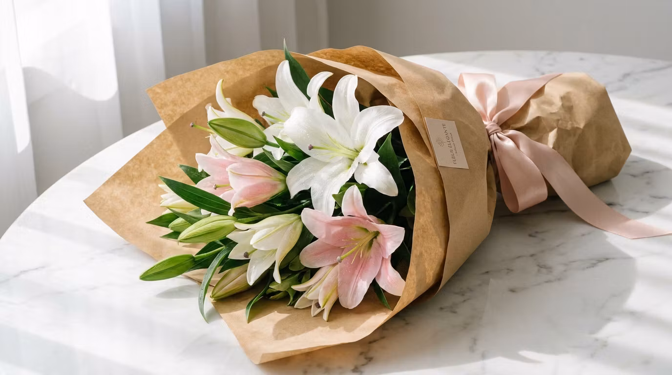 Fresh Lily Bouquet
