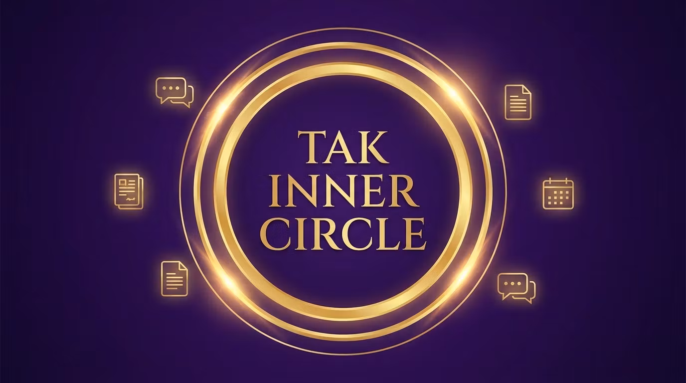 TAK Inner Circle — Monthly Membership