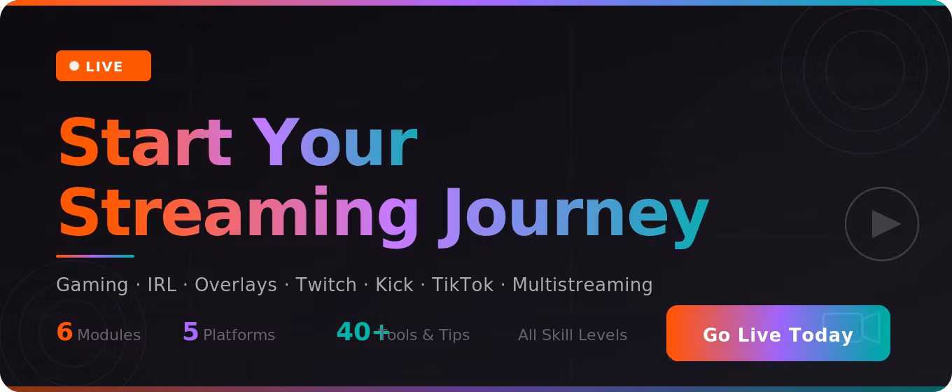 Start Your Streaming Journey