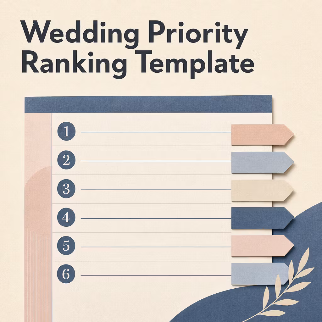Wedding Budget Blueprint