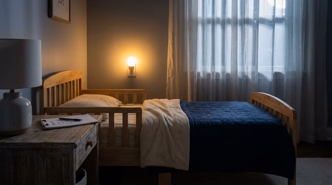 Parents Helping Toddlers Sleep Independently Before Monday