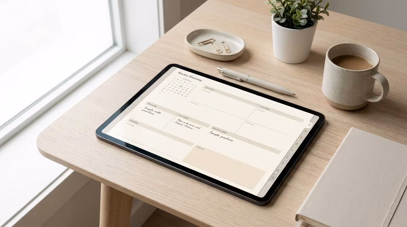 Weekly Priority Planning Kit