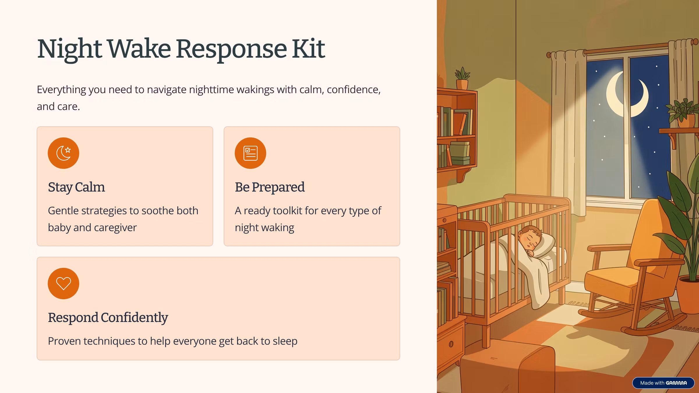Night Wake Response Kit