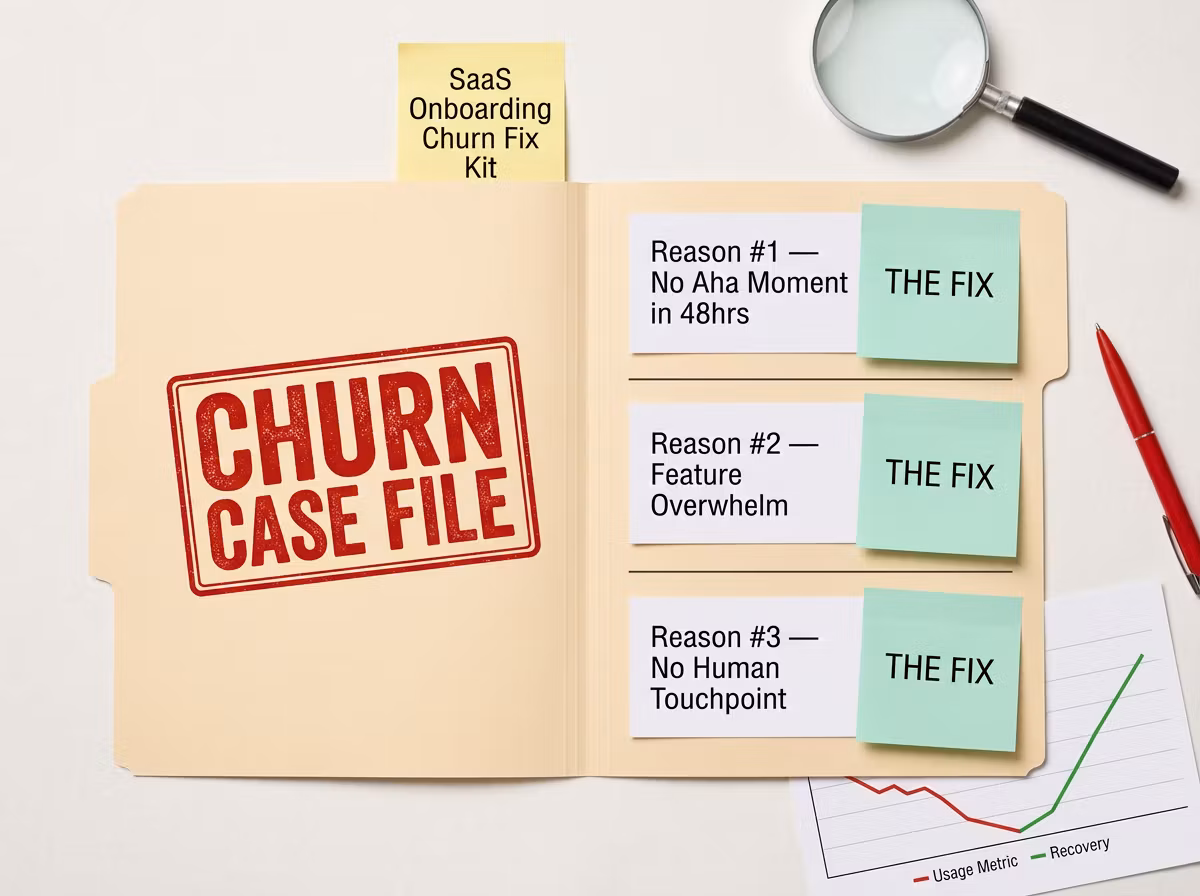 SaaS Onboarding Churn Fix Kit
