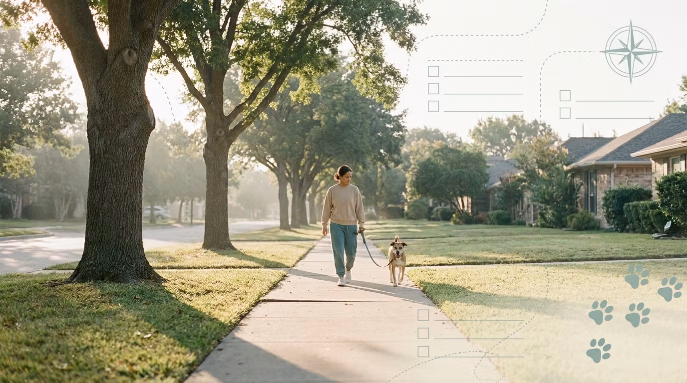 Calmer Neighborhood Walks