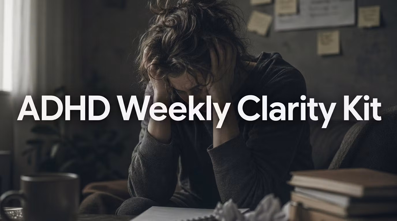ADHD Weekly Clarity Kit