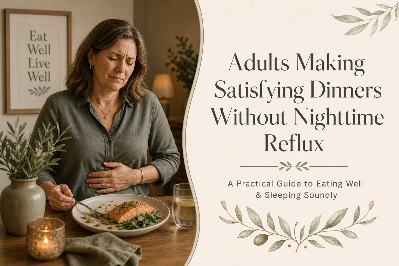 Satisfying Dinners Without Reflux