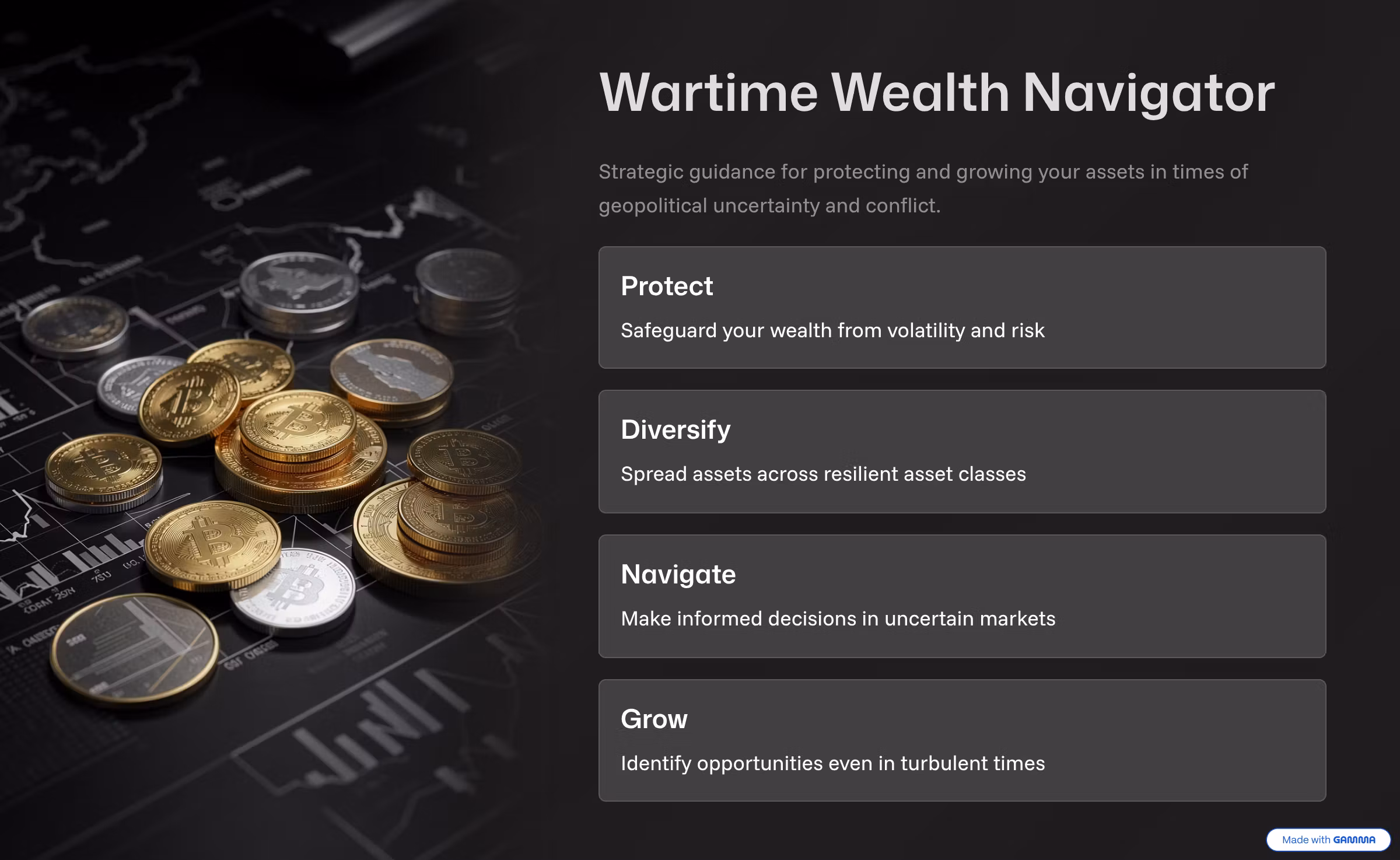 Wartime Wealth Navigator
