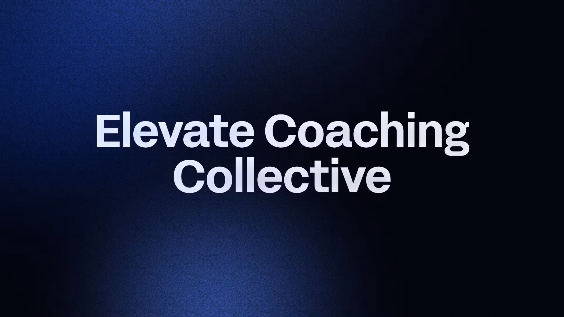 Elevate Coaching Collective