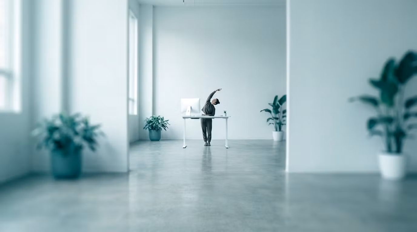 Desk Workers Moving More
