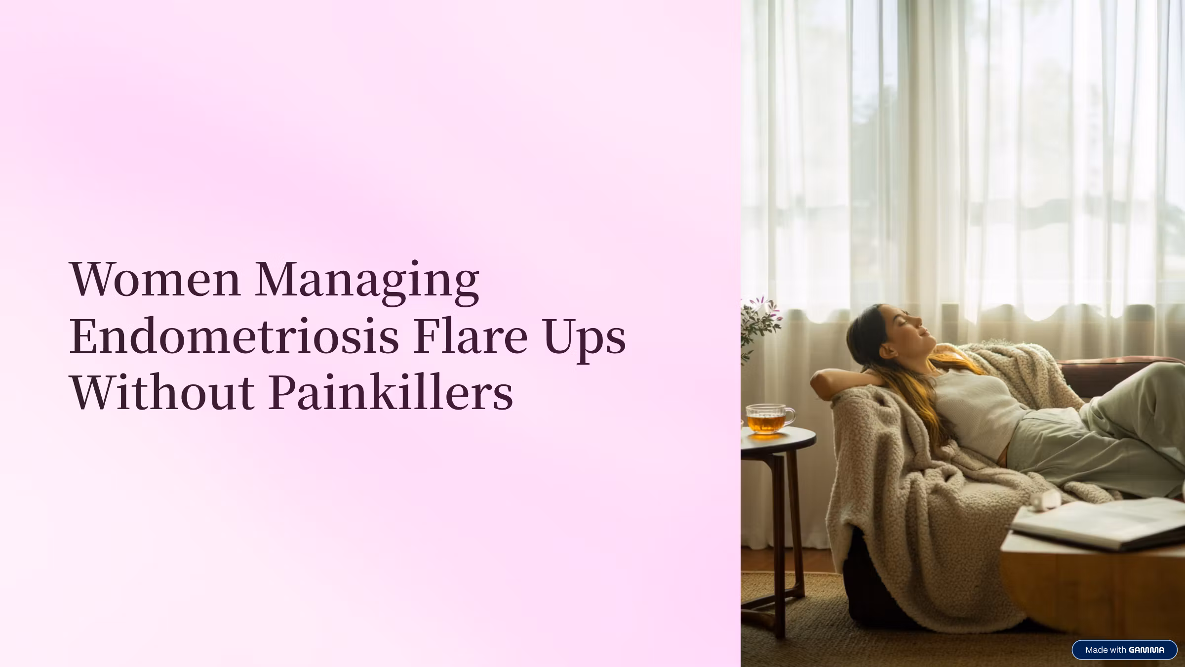 Women Managing Endometriosis Flare Ups