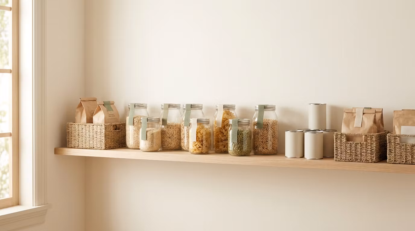 Pantry Staples Without Panic Buying