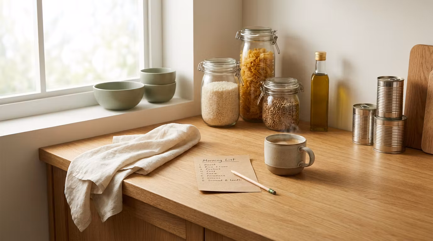 Pantry Staples Without Panic Buying