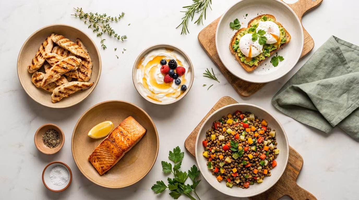 Top 5 High-Protein Meals for Women 40+