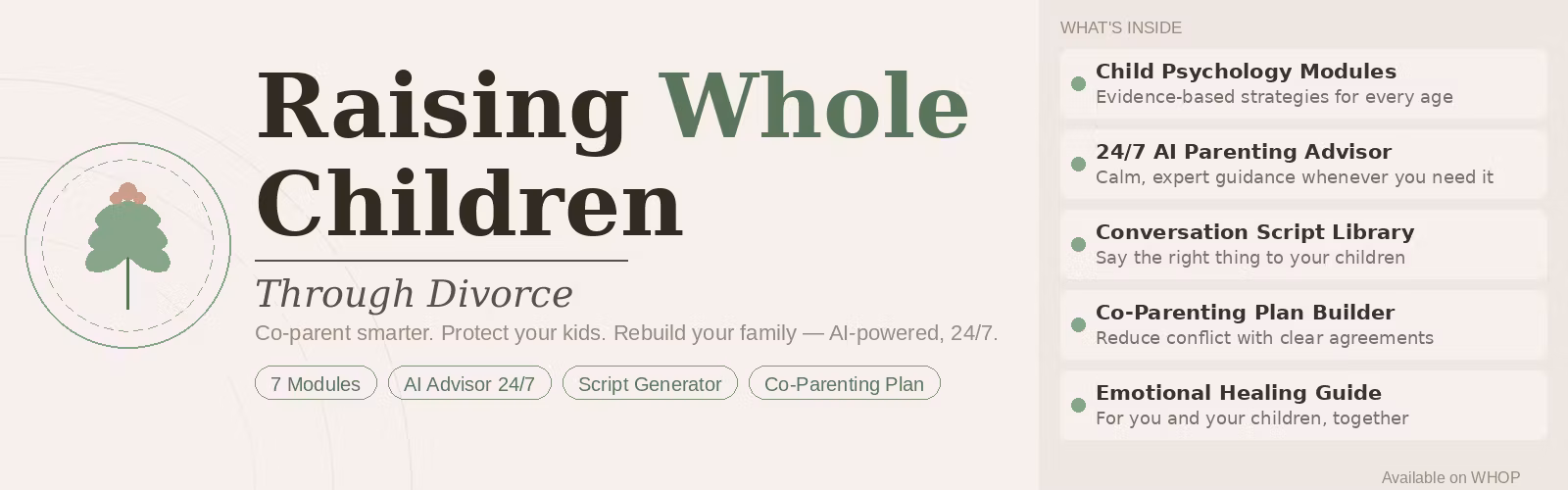 Raising Whole Children Through Divorce