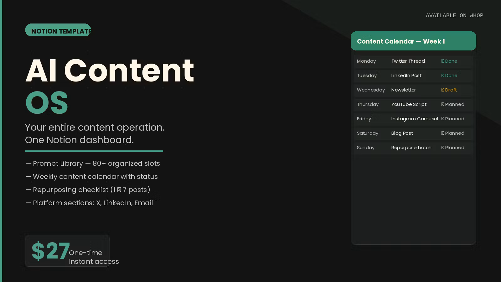 AI Content OS