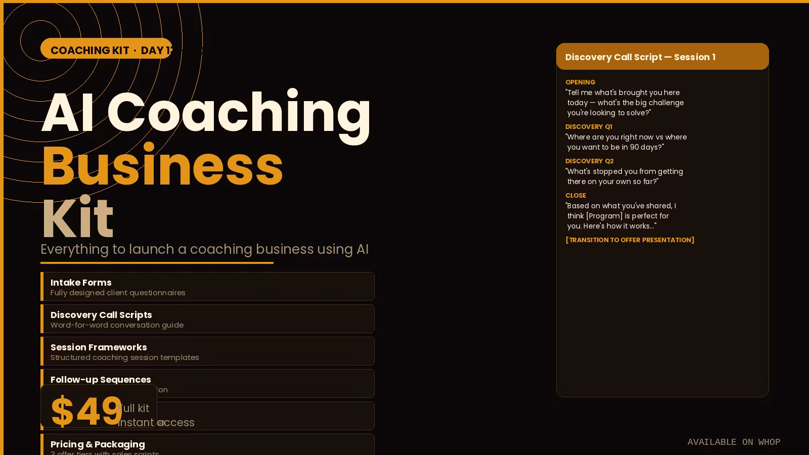 AI Coaching Business Kit