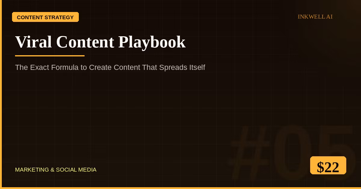  Viral Content Playbook