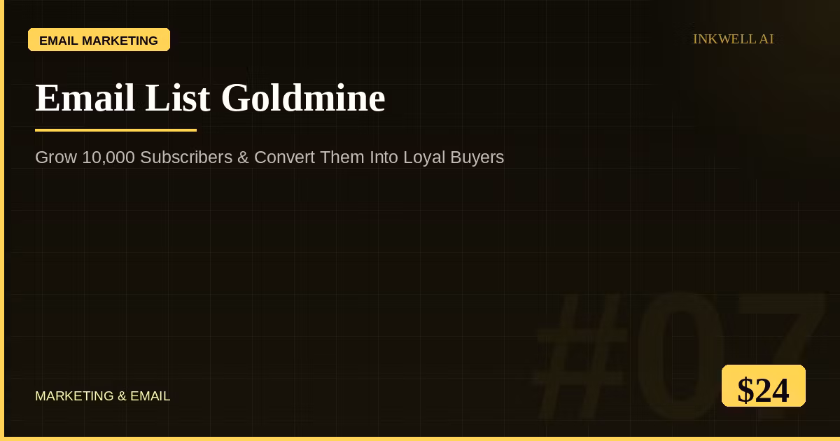 Email List Goldmine
