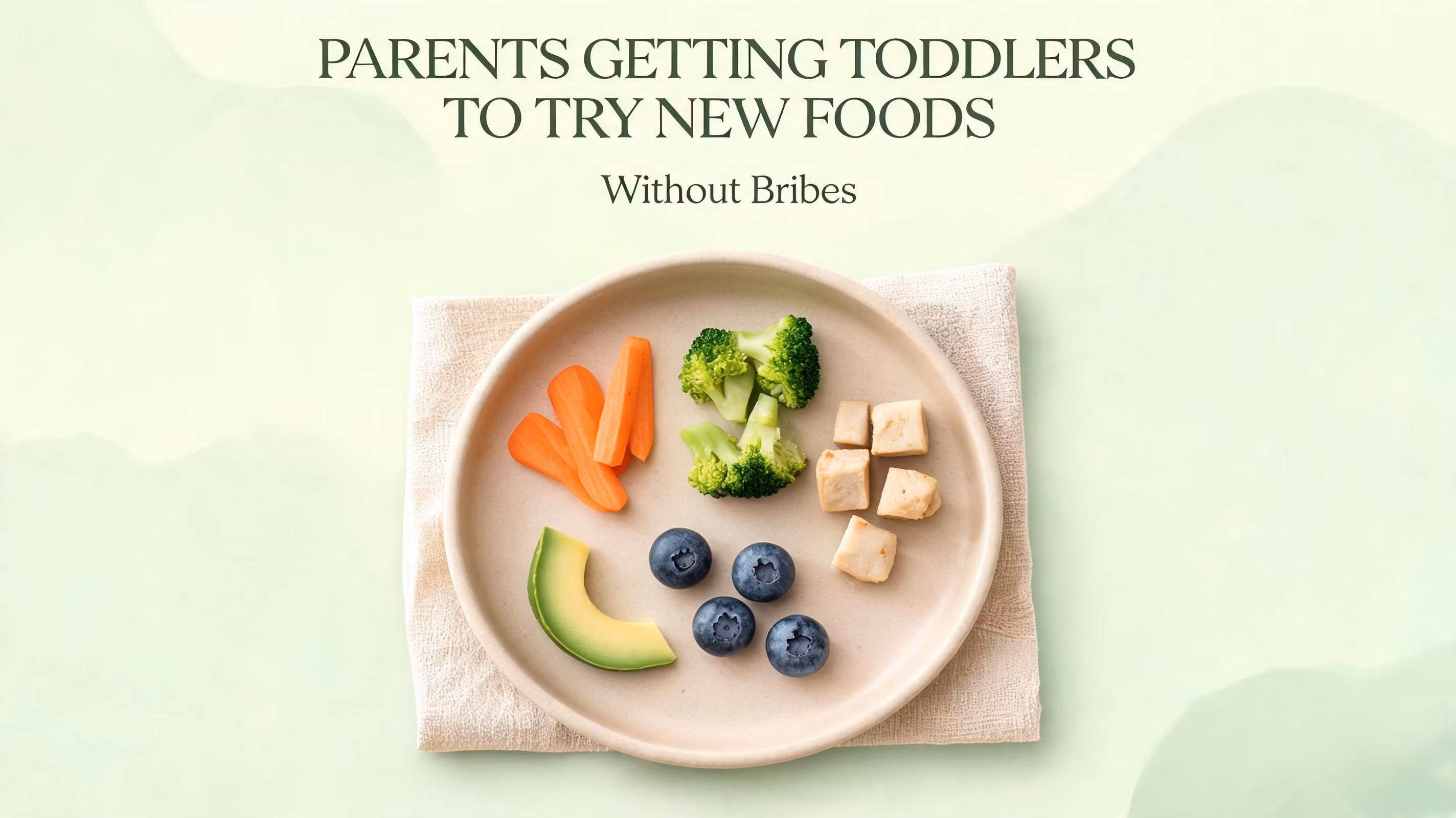 Parents Getting Toddlers To Try New Foods Without Bribes