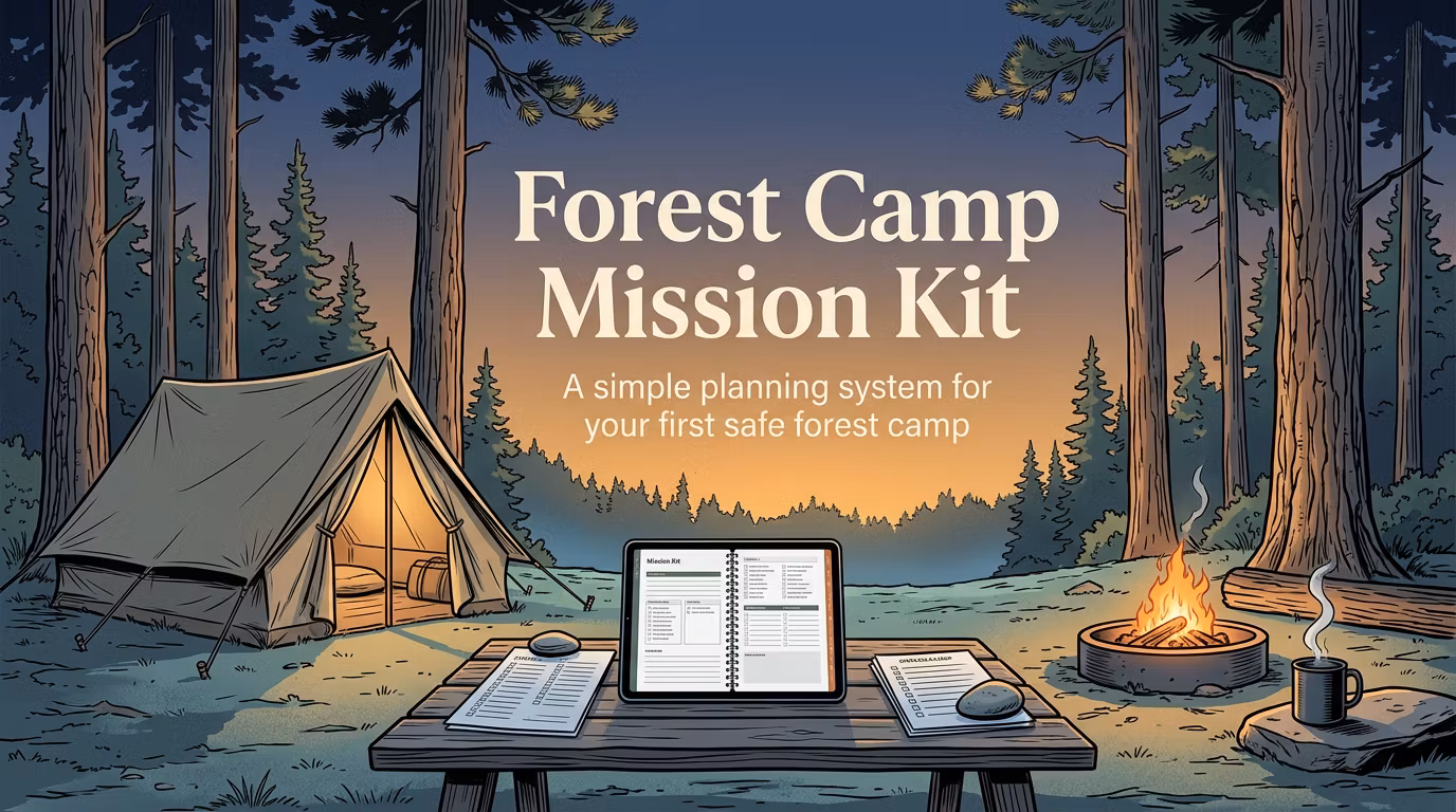 Forest Camp Mission Kit