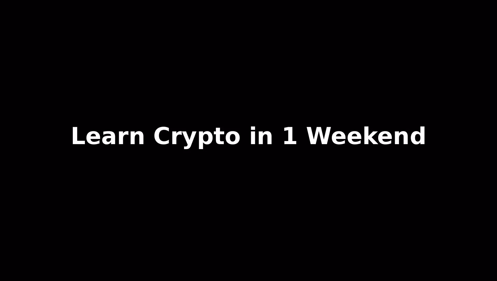 Crypto Mastery in 7 Days
