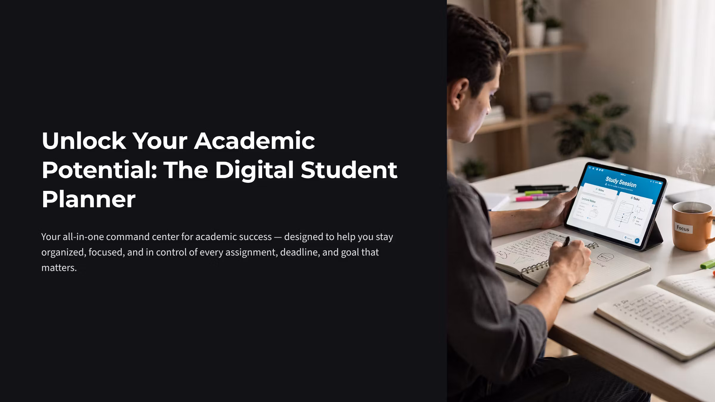 Unlock Your Academic Potential: The Digital Student Planner