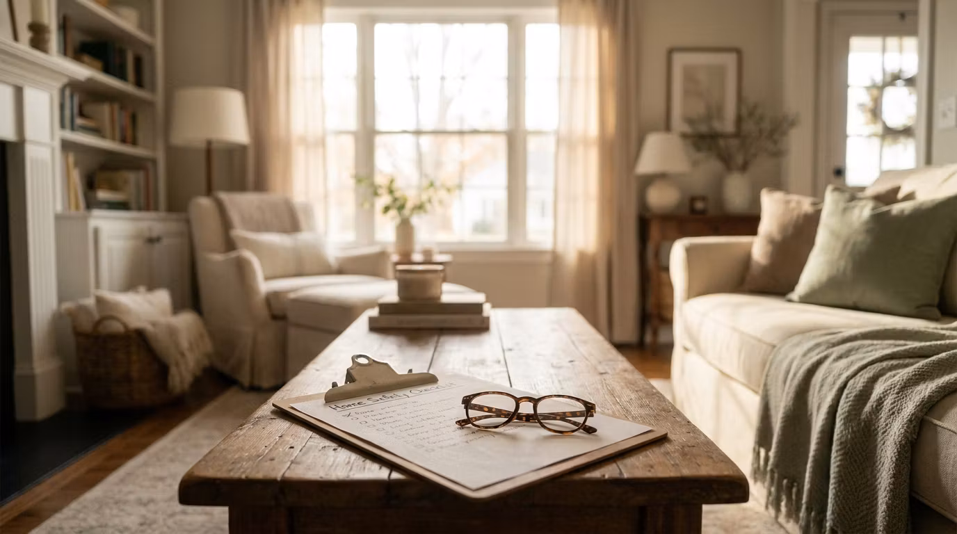 Adult Children Making A Parent's Home Safer Without Conflict