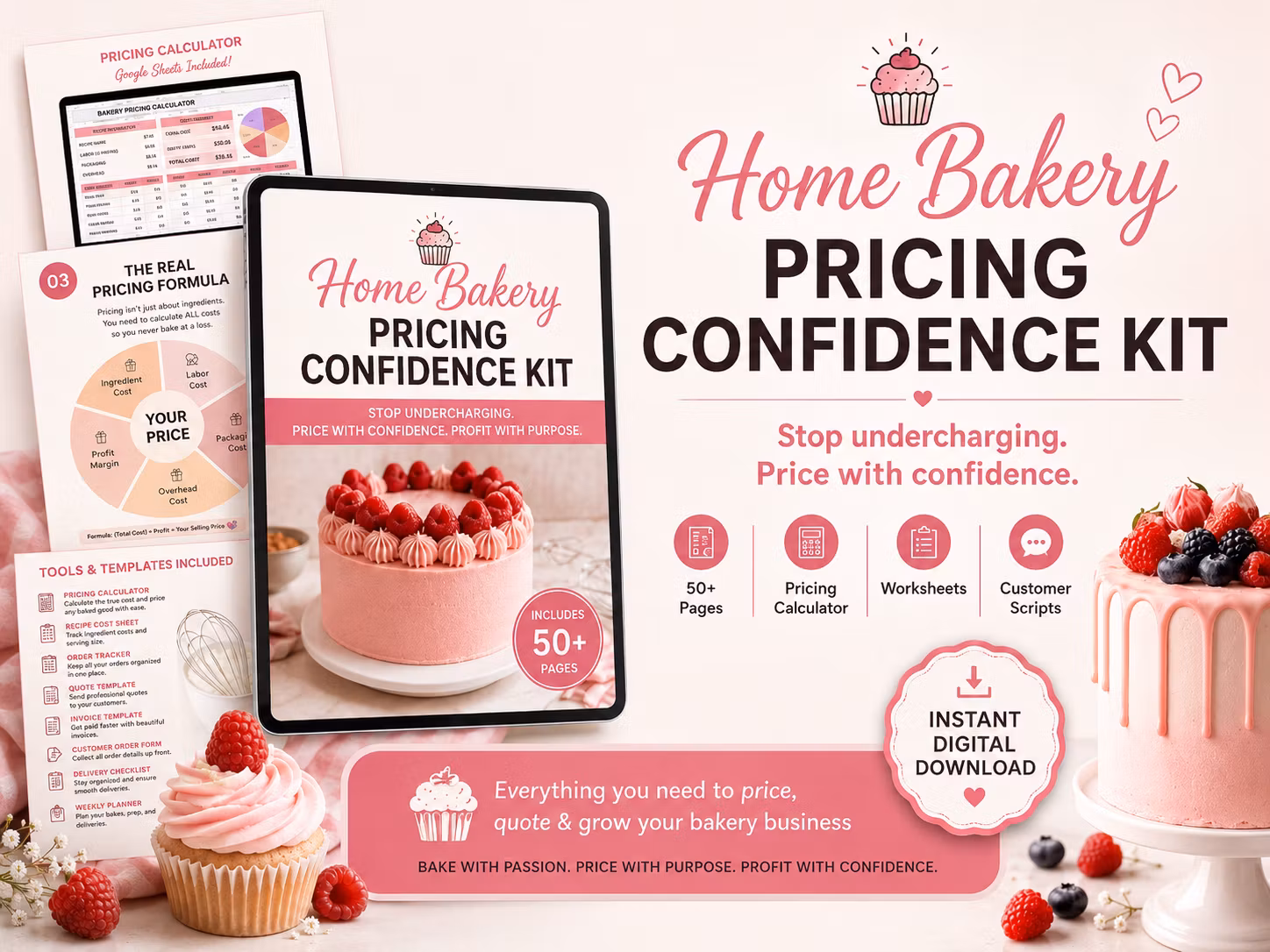 Home Bakery Pricing Confidence Kit