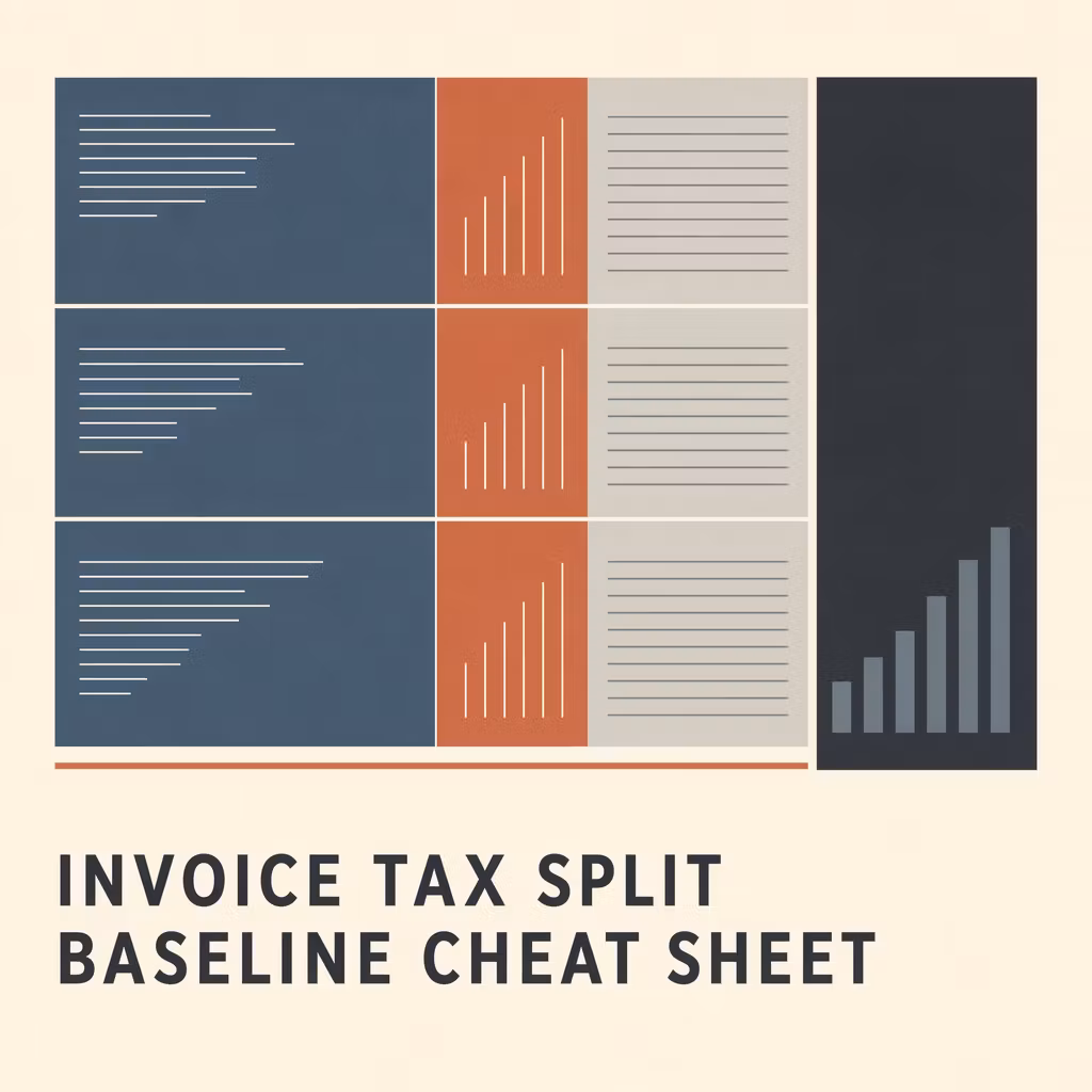 Invoice Tax Split Kit