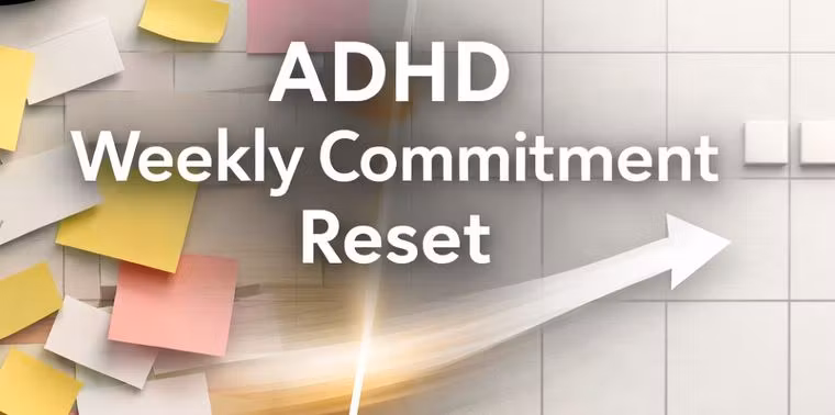ADHD Weekly Commitment Reset