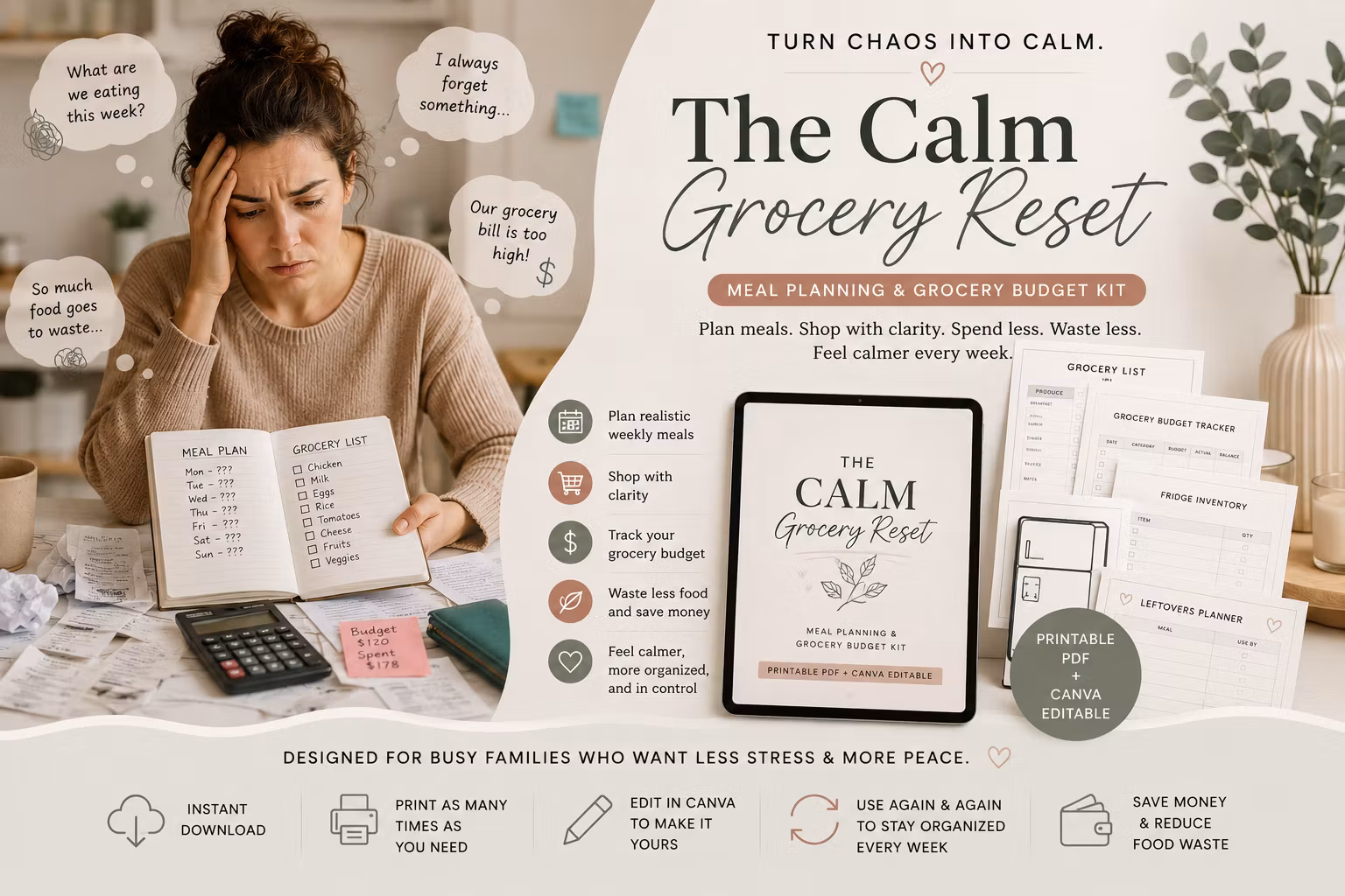 The Calm Grocery Reset