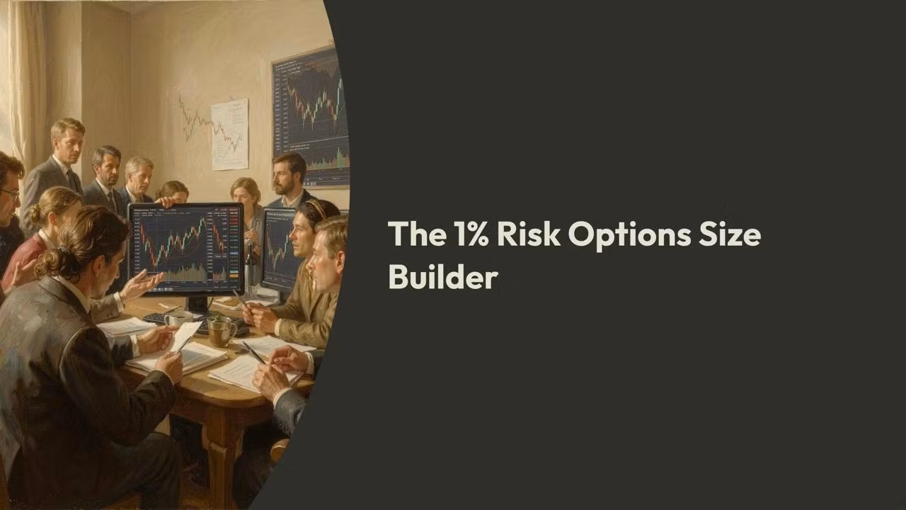 The 1% Risk Options Size Build