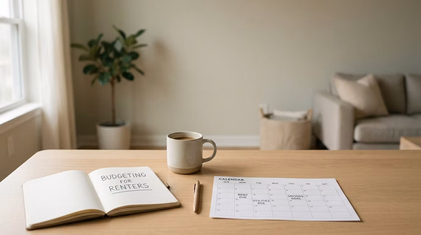 Renters Building A First Budget