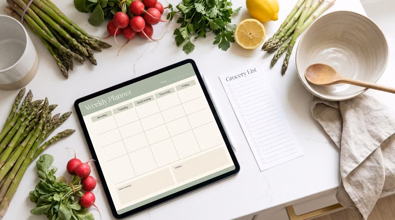 PlanificaTuSemana - Template de comidas sin estrés