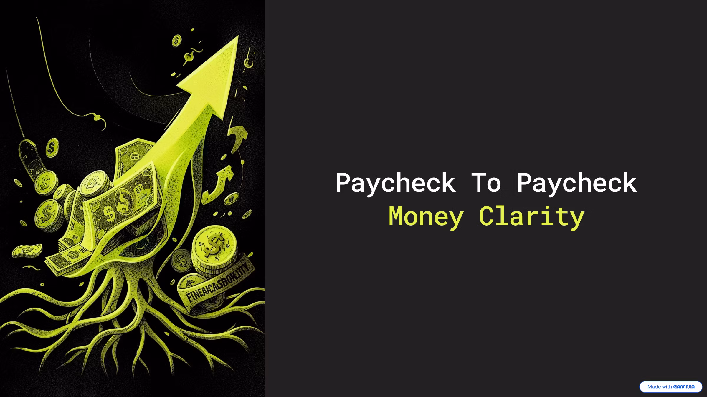 Paycheck To Paycheck Money Clarity