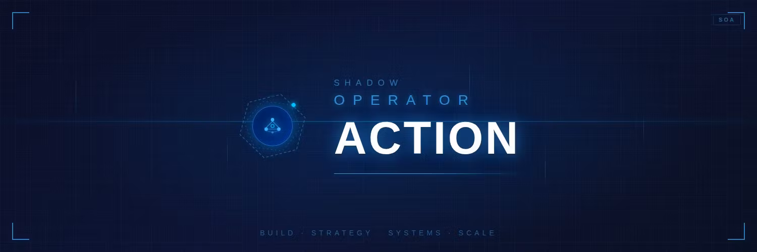 Shadow Operator Action